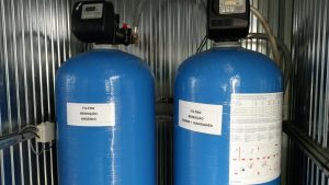 Sistema automático de desinfeção, remoção de arsénio, manganês e ferro